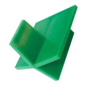Pacote Espaçador para Piso e Porcelanato Cruzeta Reutilizável 2mm com 100un. Diamond
