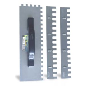 Desempenadeira de Aço Dentada 3 em 1 36cm Flextools