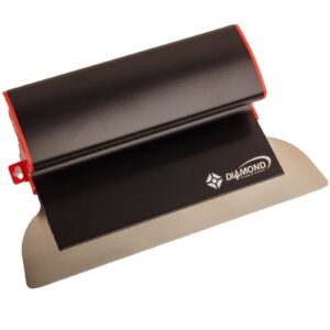 Desempenadeira Tipo Berox Aço Inox para Massa Corrida 25cm Diamond